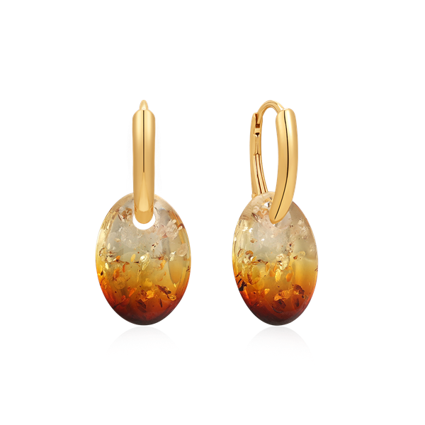 Sølvforgyldt creoler, från Støvring Design