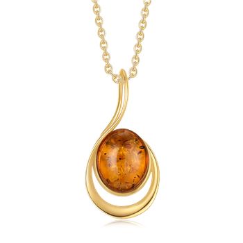 Sølvforgyldt halskæde, från Støvring Design