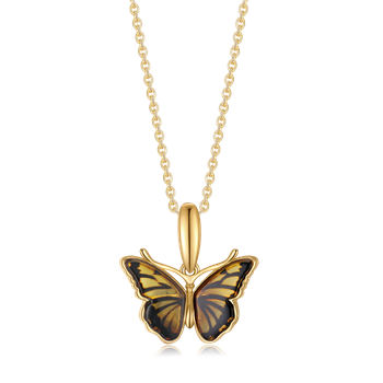 Sølvforgyldt halskæde, från Støvring Design