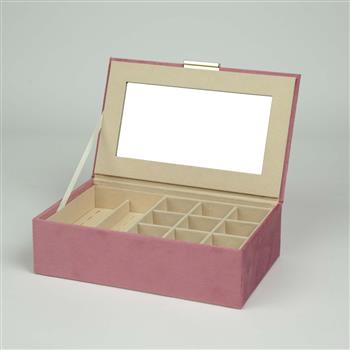 Heide Heinzendorff pink jewelery box, från Heinzendorff