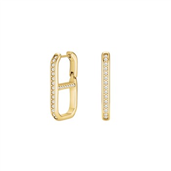 Rosefield Fine Octagon Earrings JEFOG-J1179, från Rosefield