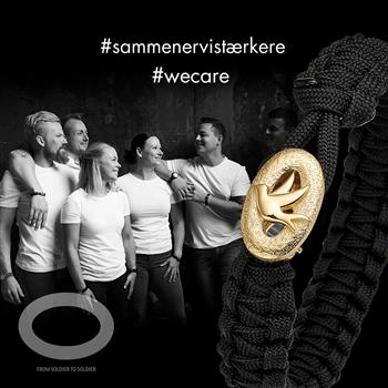 FSTS blåt armbånd m forg lås 01, från Aagaard