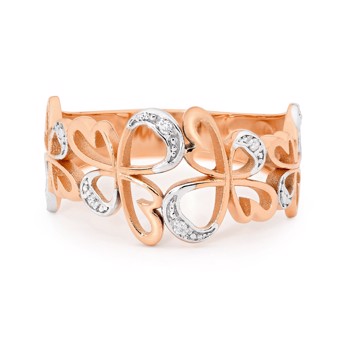 Diamond ring, from Bee