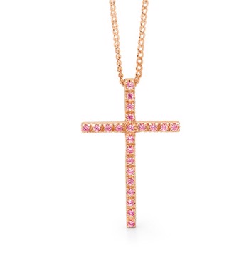 Pendant with zirkonia, from Bee