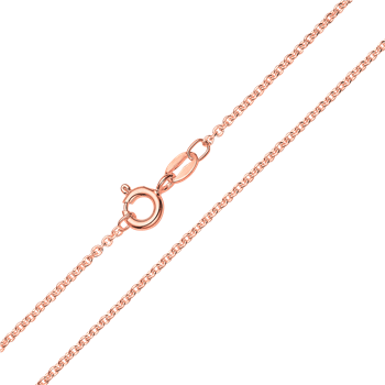 Rosa forgyldt halskæde, från Støvring Design