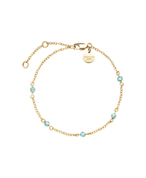 Rosefield Blue 5 Stone Bracelet JBBSG-J814, från Rosefield