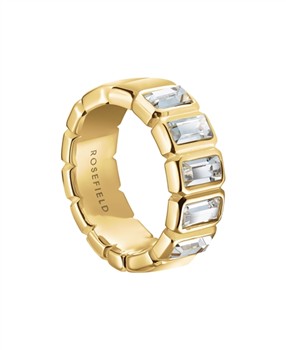 Rosefield Iconic Octagon Ring JRIO50G-J1135, från Rosefield