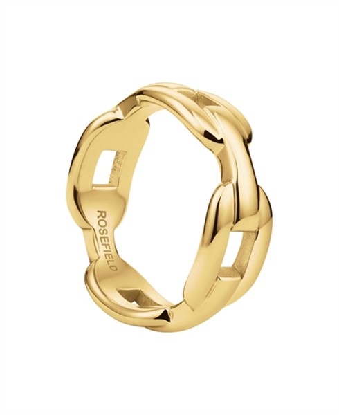 Rosefield Ridged Ring JRRR56G-J765, från Rosefield