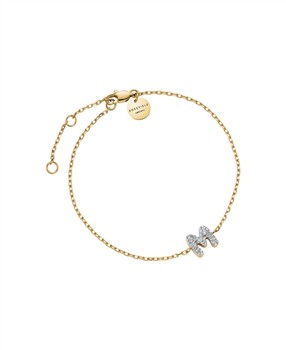 Rosefield Pave Letter M Bracelet JBMMG-J1113, från Rosefield