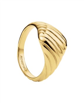 Rosefield Ridged Ring JRRR50G-J947, från Rosefield