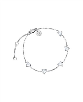 Rosefield Row of Hearts Bracelet JBRHS-J1014, från Rosefield