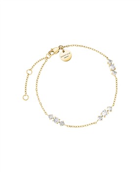 Rosefield Triple Crystal Bracelet JBTCG-J1020, från Rosefield
