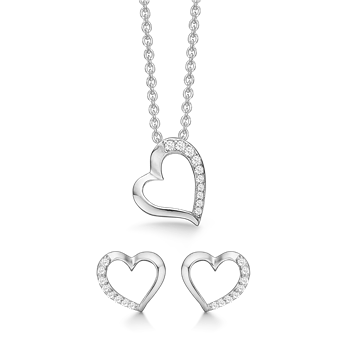 Sølv smykkesæt, från Støvring Design