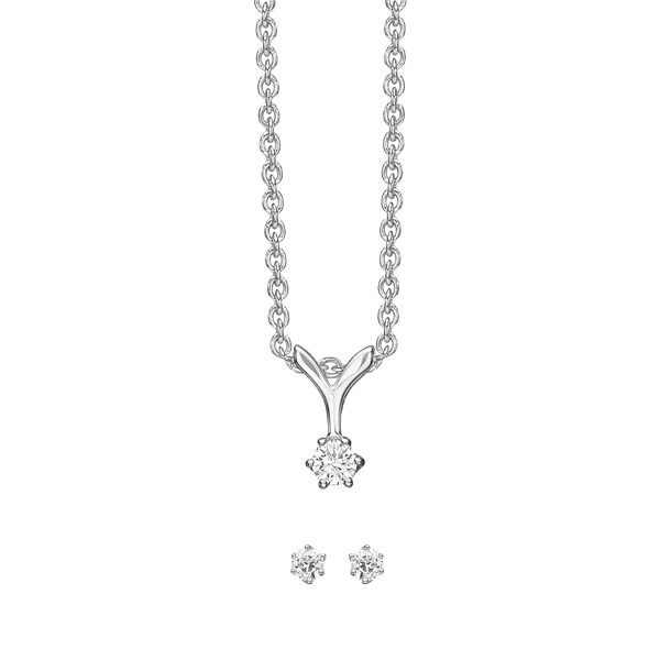 Sølv smykkesæt, från Støvring Design