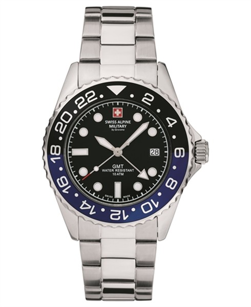 Swiss Alpine Military Master Diver GMT 7052.1132SAM, från Swiss Alpine Military