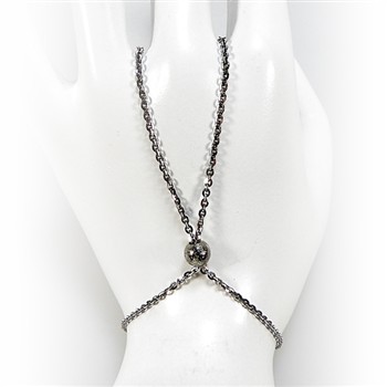 Hand Jewellery Sterlingsølv/925  Black rhodium L, från San - Links of Joy