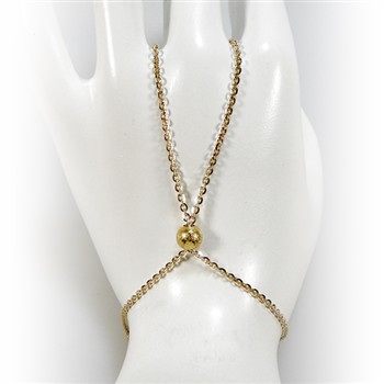 Hand Jewellery Sterlingsølv/925 Goldplated L, från San - Links of Joy