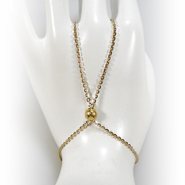 Hand Jewellery Sterlingsølv/925 Goldplated M, från San - Links of Joy