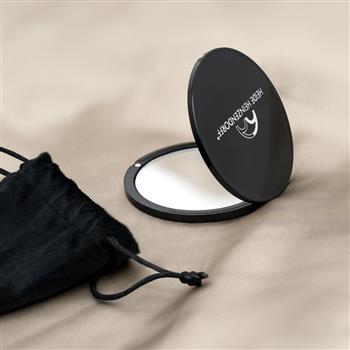 Heide Heinzendorff sort spejl, från Heinzendorff