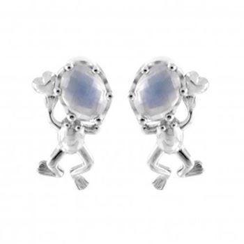 Rabinovich Once upon a time 925 sterling silver stud earrings, model 61016430