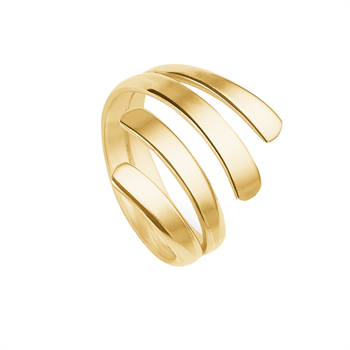 Randers Sølv's Handmade finger ring in 8 ct gold 