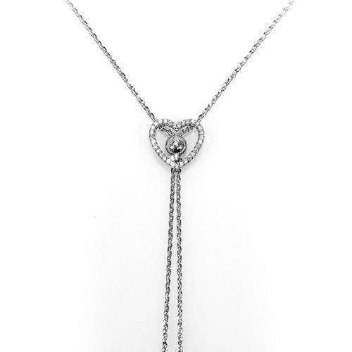 San - Link of joy CZ Jewellery by San 925 Sterling silver Collie blank, model 93255-05