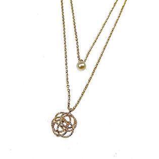 San - Link of joy More than One 925 sterling silver necklace with pendant gold plated, model 97977-42