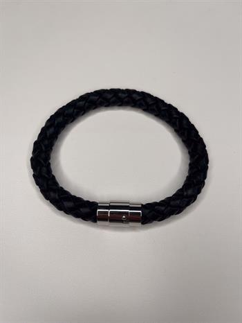 Nordahl Son of Noa armband i läder och stål 21 cm