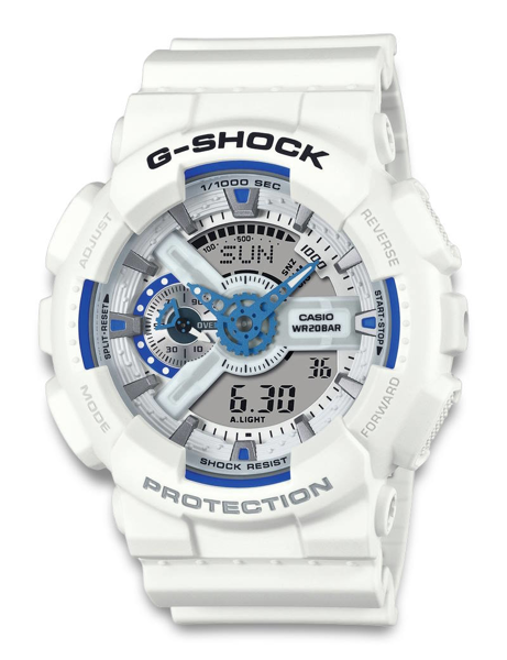 Model GA-110HDS-7AER, autoriseret forhandler Klockorochsmycken.shop - Svensk