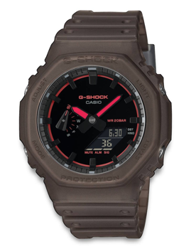 Model GA-2100K-5AER, autoriseret forhandler Klockorochsmycken.shop - Svensk