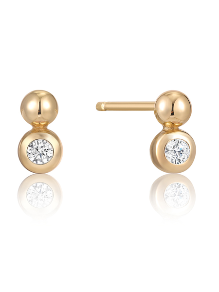 Model E045-01G-CZ, autoriseret forhandler Klockorochsmycken.shop - Svensk