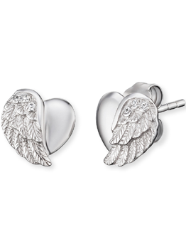 Model ERE-LILHEARTWING-ST, autoriseret forhandler Klockorochsmycken.shop - Svensk