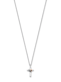 Model ERN-CROSSHEART-BIR, autoriseret forhandler Klockorochsmycken.shop - Svensk