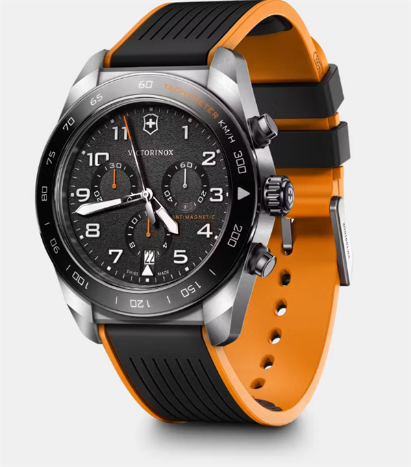 Victorinox 242050 Mens Watch Swiss Army Chrono 42mm 10ATM Wristwatch